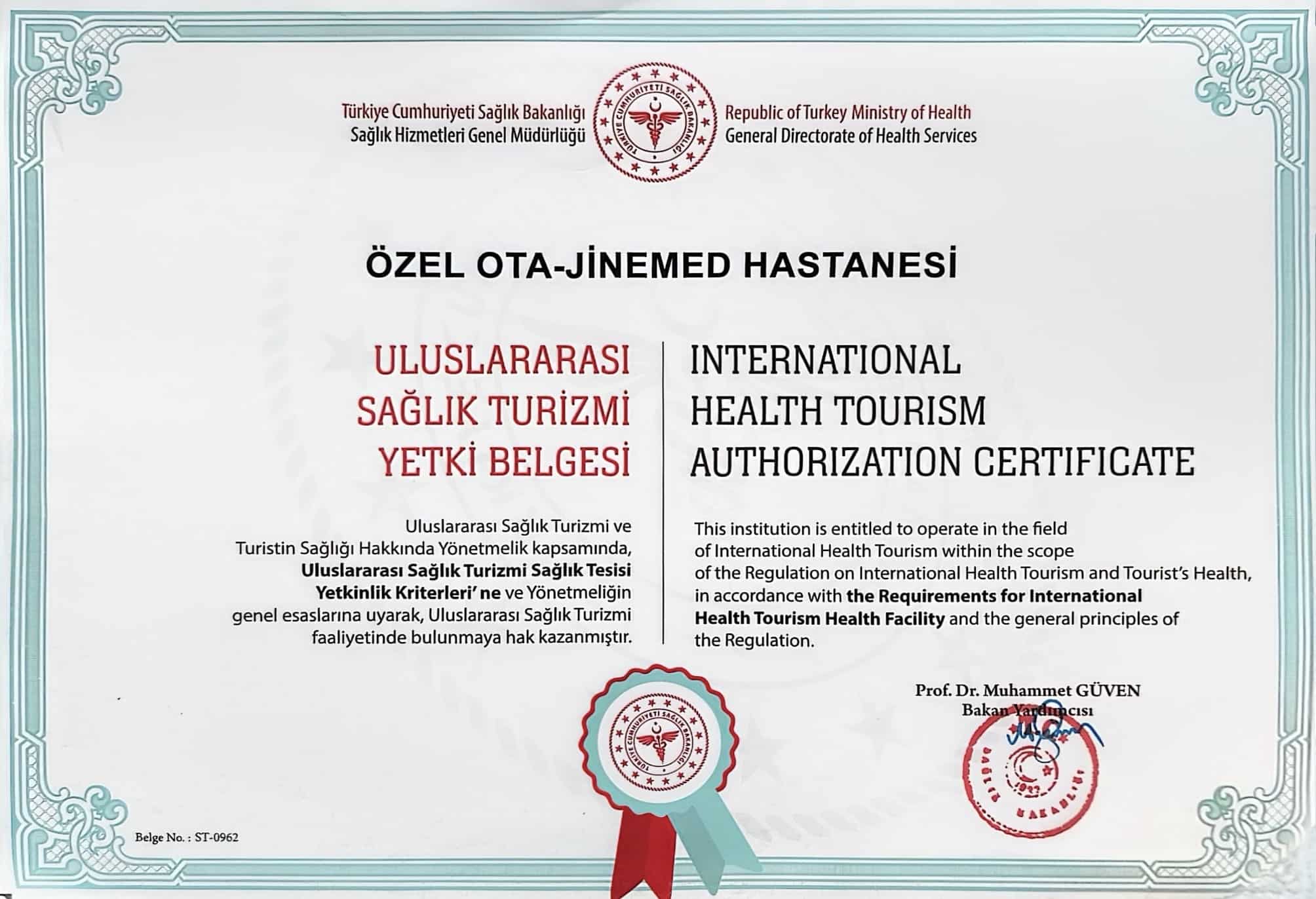 Ota & Jinemed Hospital